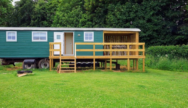 Unique Upcycled Straw Trailer @ Westcote