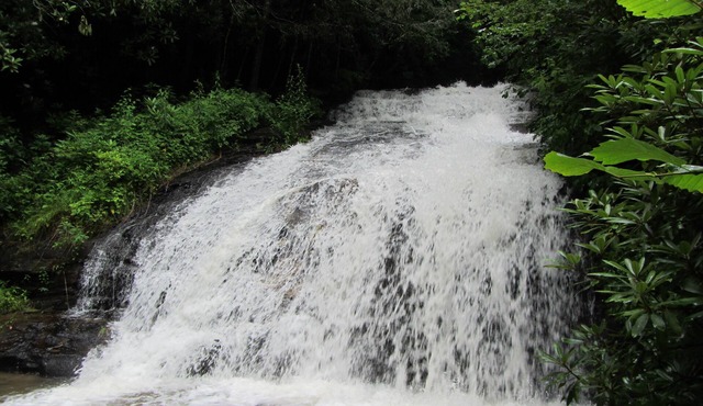Unique Waterfall Chalet with Decks Over the Falls in Nantahala, Pet Friendly!