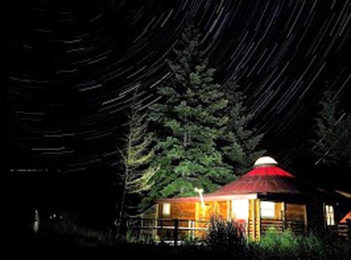 Unique Yurt Rental with a Hot Tub in White Salmon, Washington