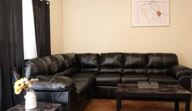 Unit B- A charming 3-bedroom duplex with a cozy atmosphere