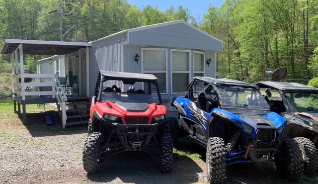Unit B – Trailside ATV Stay w/Firepit, Sleeps 8