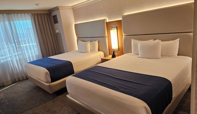 Unit with 2 queen beds at Strat Casino in delightful Las Vegas