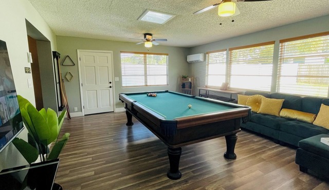 Unleash the Fun: Pool Table, Fishing Poles, and Ping Pong Table, Smoker