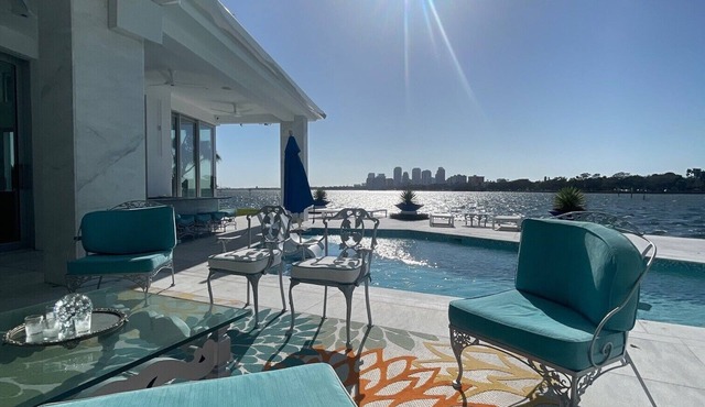Unmatched Waterfront Contemporary home with Unbelievable Views.