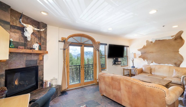 Unobstructed Mountain Views From Private Balcony in This Stunning 1-Bedroom Resi