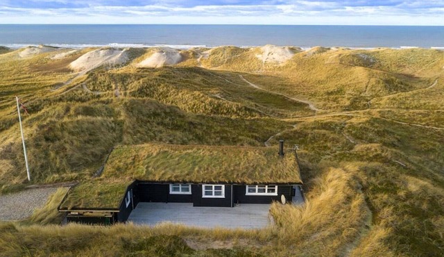 Unobtrusive holiday home with sea views in a wonderful dune location for 4 persons