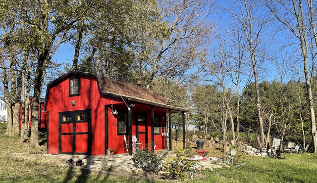 Unplug and recharge at the Taway Cabin by the Creek