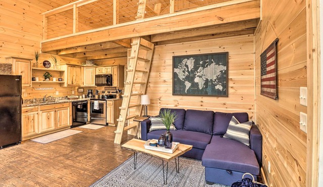 Unplug by Greers Ferry Lake: Cabin w/ Views!