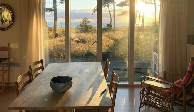 Unspoiled view to the sea and wild nature