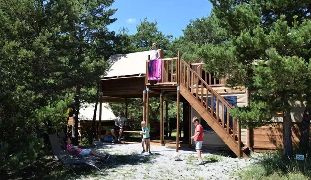 Unterkunft in der Höhe "Le Nid" 34m2 - LV - 3 Schlafzimmer - Terrace - schattiert 6 Personen