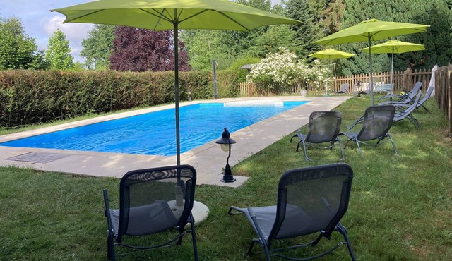 Unusual accommodation in the Creuse Mongolian yurt