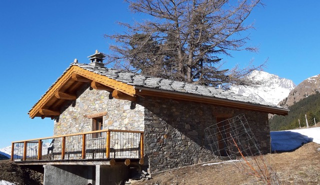 Unusual alpine chalet