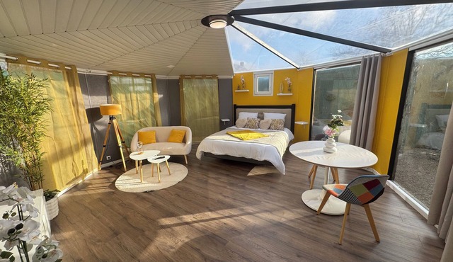 Unusual gîte with spa & sauna - 15 min from Mont-St-Michel ✨ the starry sky✨