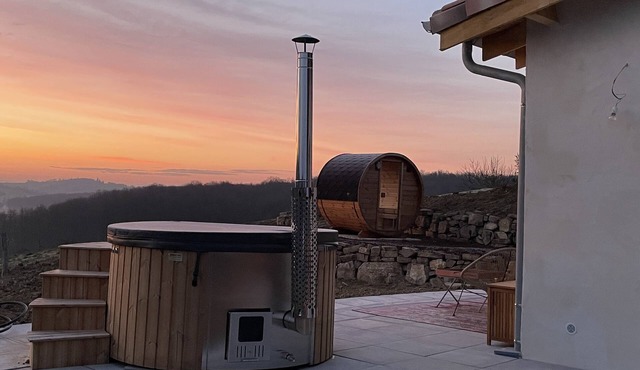 Unusual in the heart of nature, Nordic bath, panoramic sauna
