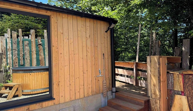 Unusual, intimate lodge with Nordic bath in the heart of Alsace