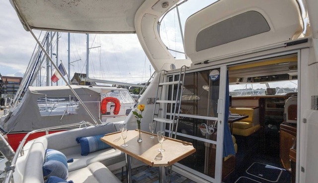 Unusual night on a boat