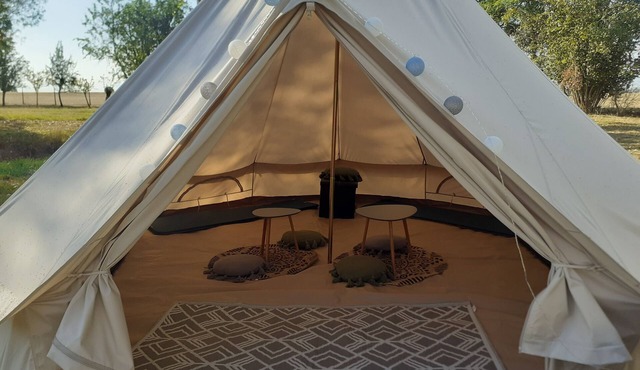 Unusual tepees available only in high season