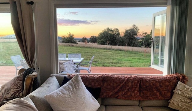 Unwind in a rustic cottage getaway, nestled in a small country town