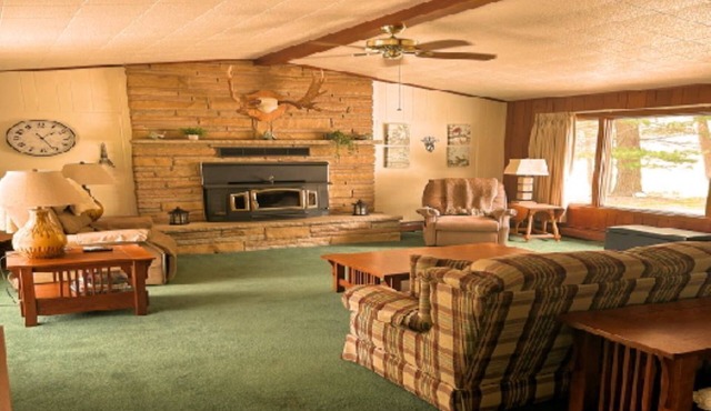 Up North 3 Bedroom Lake Front on Wooded Lot - ATV Friendly
