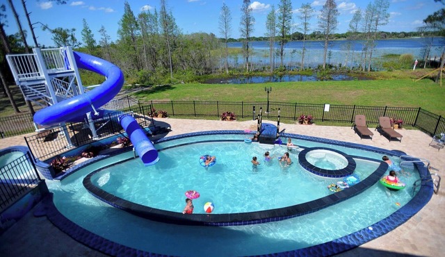 Up to 45 People Can Stay At This Lakefront GAME-FILLED Mansion on 10 Gated Acres
