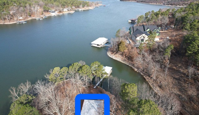 Updated 3 bedroom lakefront home offers privacy and comfort w dock on Grand Lake