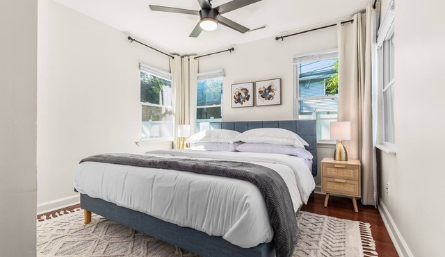 Updated and Stylish 2BR Home with King Bed <1 mile to Downtown Plymouth!