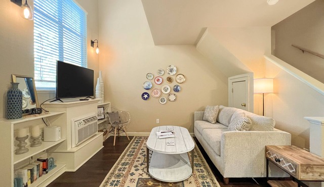 Updated dog-friendly condo with open-layout and central AC - near local trails