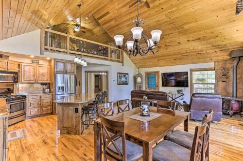 Updated Garden Valley Home with Fire Pit and Game Room