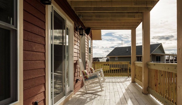 Updated home near river with large yard