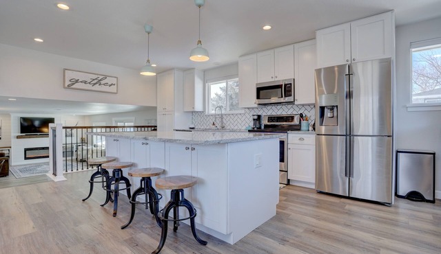 Updated home with game room, large yard, 20 min to DT Denver