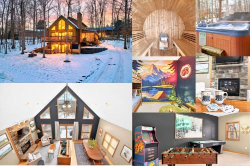 Updated in 2026 Barrel Sauna Hot Tub GameRoom