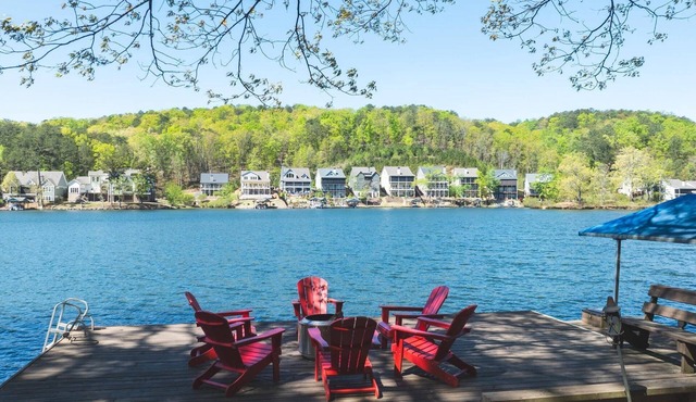 Updated Lake Arrowhead Home | Lakefront | Private Dock | Views | Pet Friendly | Pool & Tennis