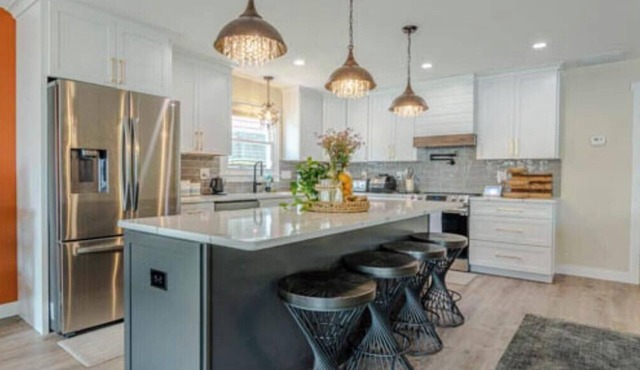 Updated Lakefront Home with Private Dock.