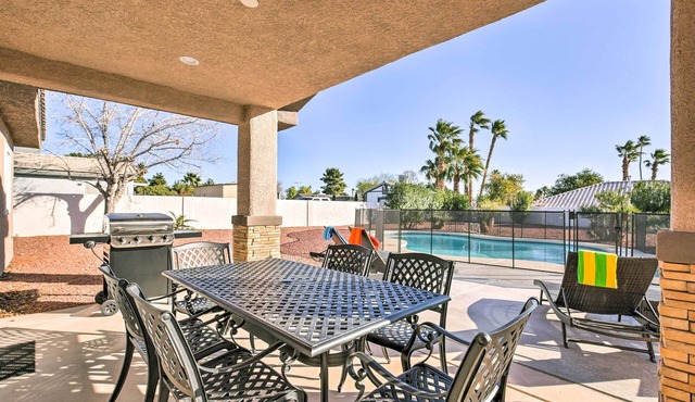 Updated Las Vegas House: Patio & Solar Heated Pool
