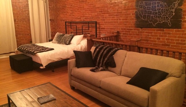 Updated Loft in the heart of downtown Olney!