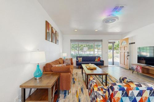 Updated midcentury gem with private pool spa gas grill and free WiFi