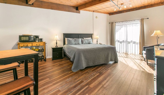 Updated Mountain Inn studio - accommodates 2.