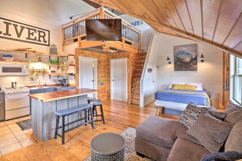 Updated Mtn View Studio w/Loft - Near River!