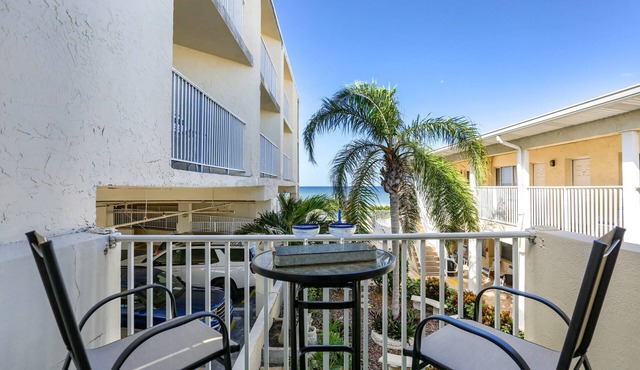Updated! On the Beach! Pets Allowed, Pool, Parking, Free Activities! ~ 201 Bellair Beach Club