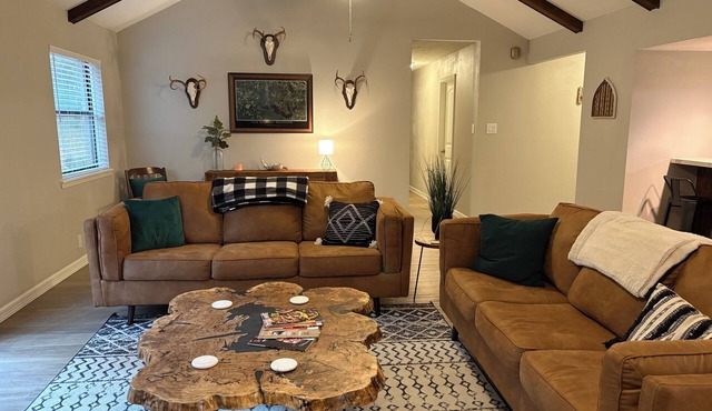 Updated Rayburn Country Home with outdoor space and plenty of room to entertain.