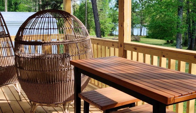 Updated Retreat in Gainesville with Lake View!