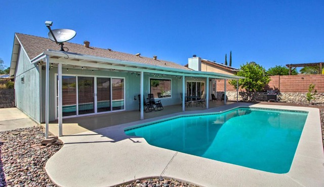 Updated Tucson Home with Pool, Grill, Mtn Views