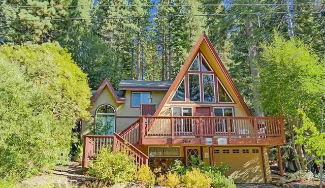 Upgraded A Frame-Walk to Heavenly, Private Hot Tub