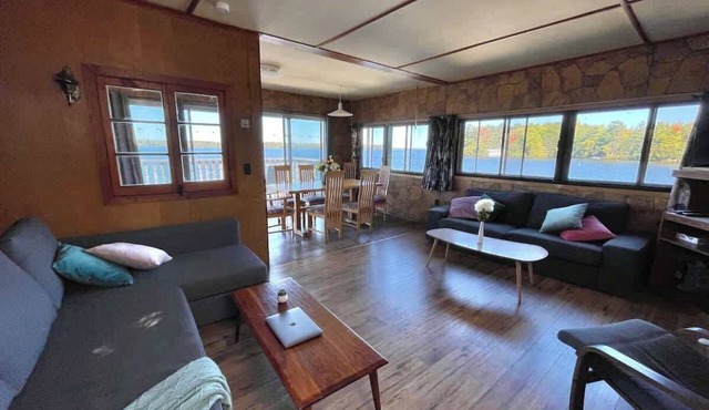 Upper Boathouse on Balsam Lake #1