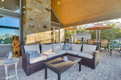 Upscale A-Frame Escape w/Lake Access in Quinton!