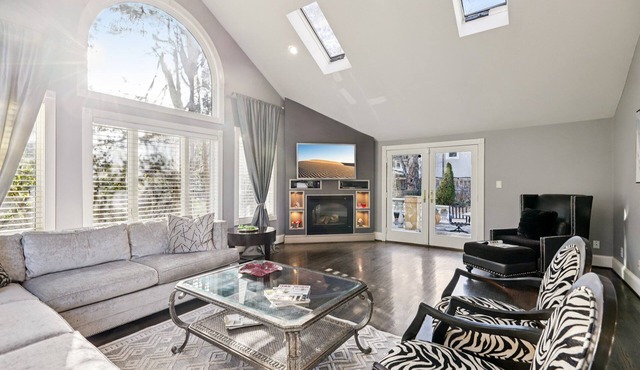 Upscale Bethesda Home Pool, Piano & Bar