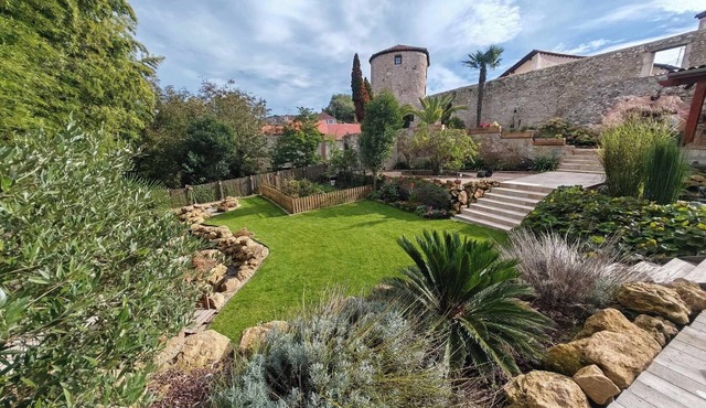 Upscale family villa