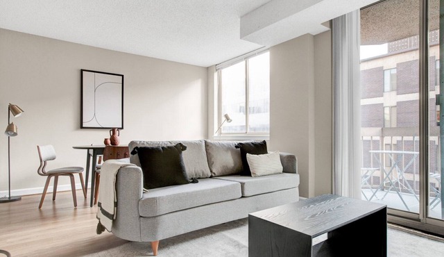 Upscale Foggy Bottom 2BR w/Gym & W/D, near Metro & GWU, by Blueground
