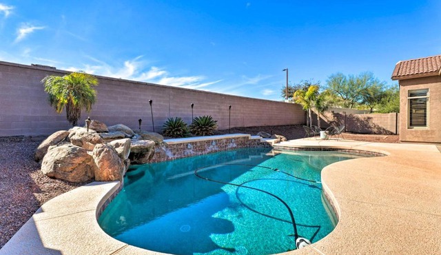 Upscale Goodyear Retreat with Outdoor Oasis!