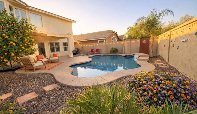Upscale Home, Award Winning Golf, Trails & Parks, Private Heated Pool and More!